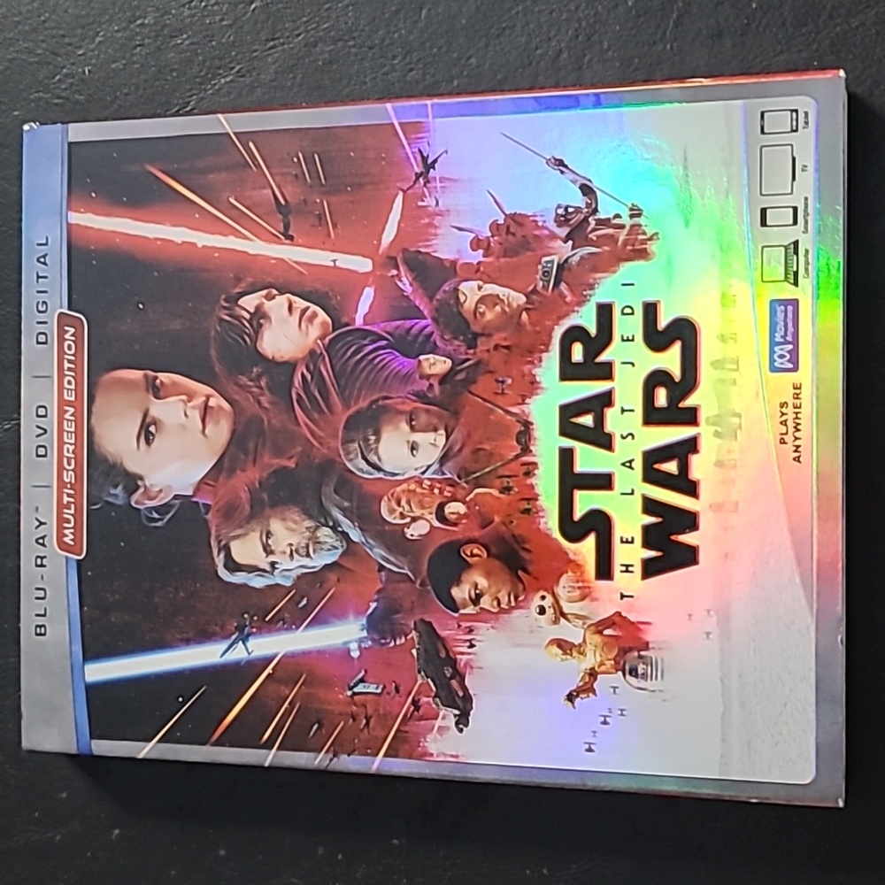 Star Wars: The Last Jedi Blu-ray and DVD